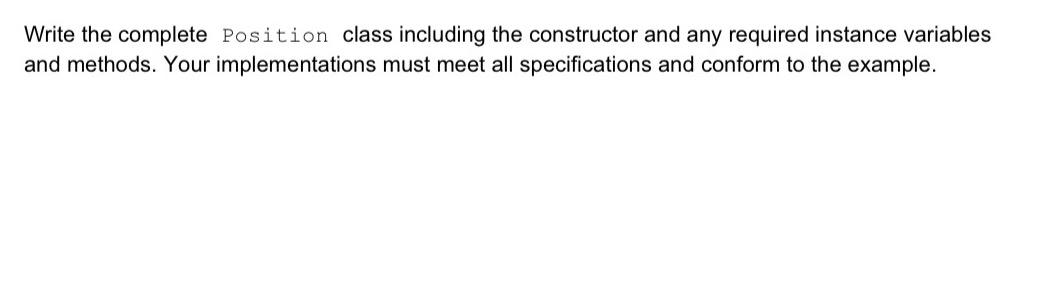 Solved This question involves the implementation of a | Chegg.com