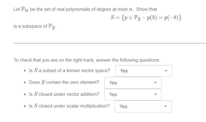 Solved Let Pn be the set of real polynomials of degree at | Chegg.com
