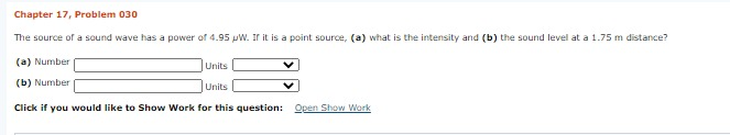 Solved Chapter 17, Problem 030 The source of a sound wave | Chegg.com