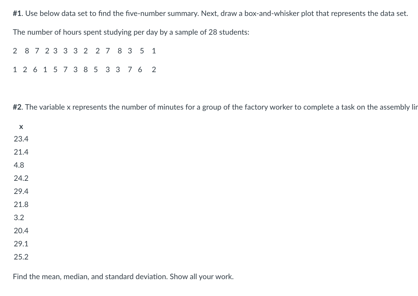 solved-1-use-below-data-set-to-find-the-five-number-chegg