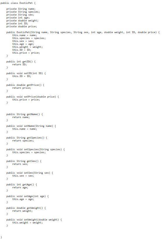 Part A - Inheritance, Abstraction and Interfaces (10 | Chegg.com