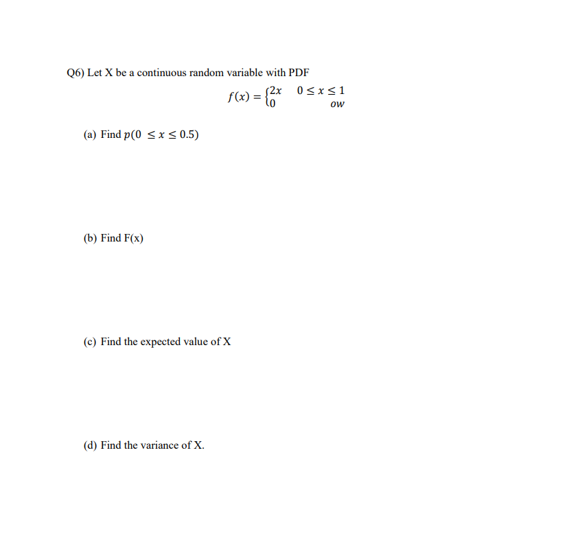 Solved Subject: Probability Theory And Statistics.Expert | Chegg.com