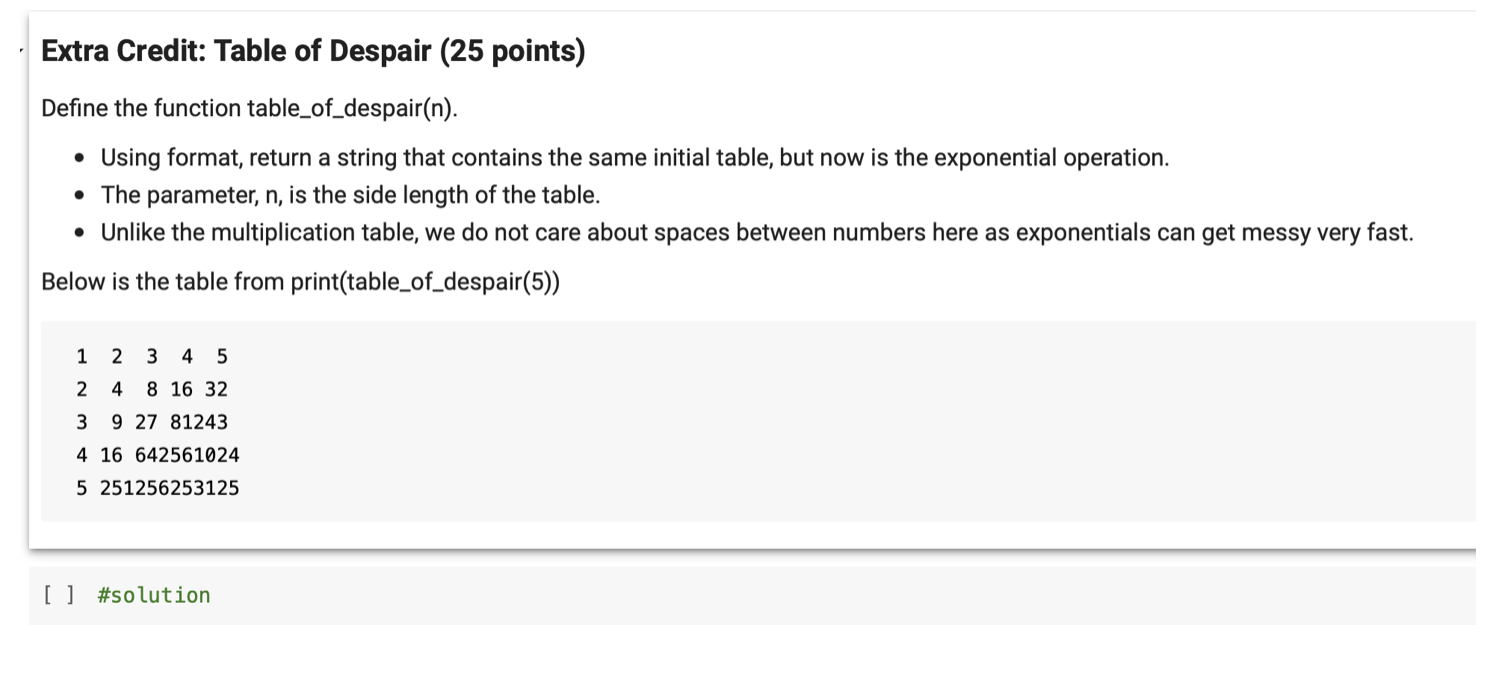 Solved Python Fancy String Formatting help And here is | Chegg.com