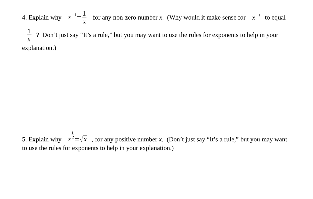 solved-4-explain-why-for-any-non-zero-number-x-why-would-chegg