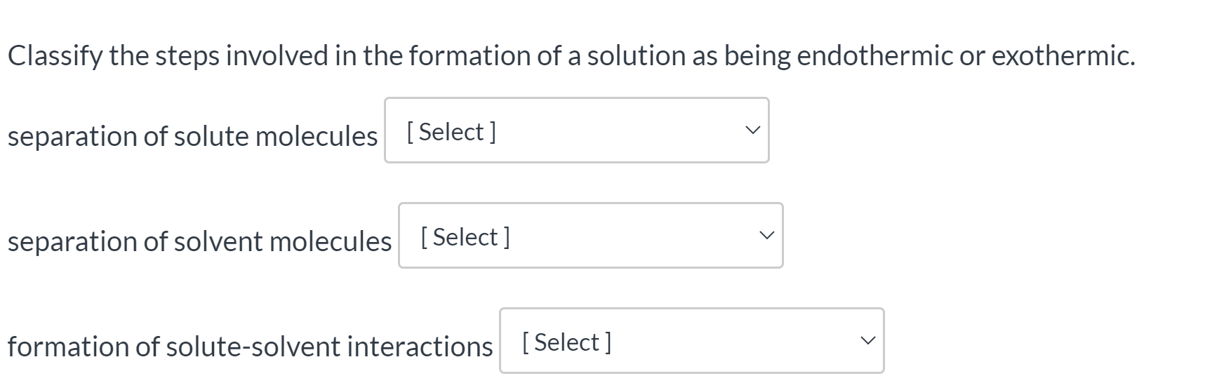 Solved Classify the steps involved in the formation of a | Chegg.com