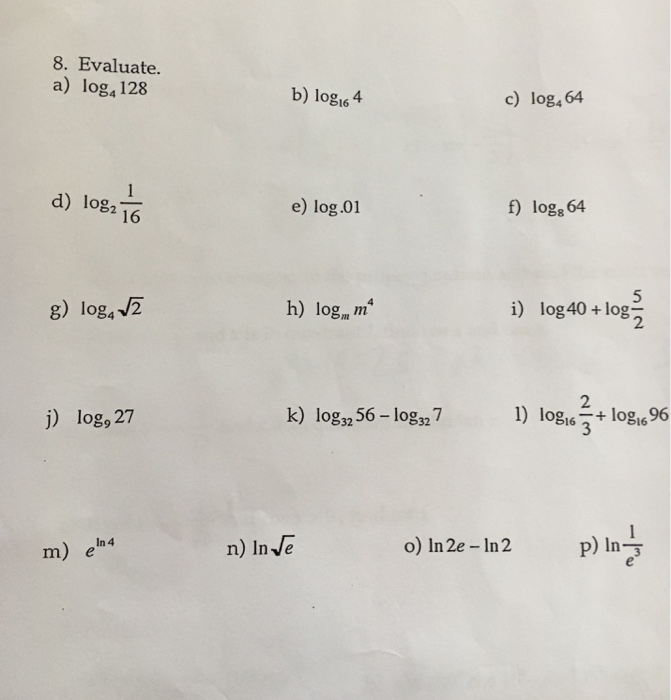 what is the value of log base 8 64 log 8 64
