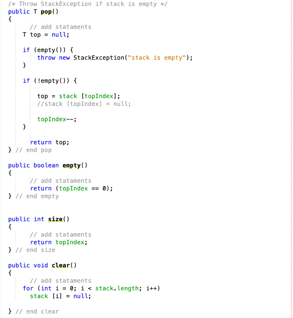 Solved Your Test output: Exception in thread
