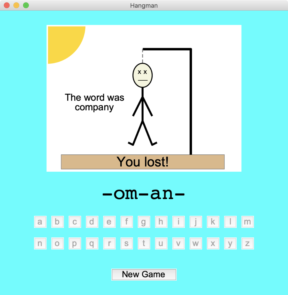 Solved Programming Project 5 Hangman This Project Is | Chegg.com