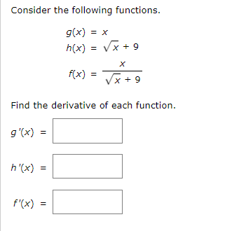 Solved Consider the following | Chegg.com