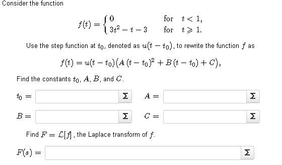 Solved Consider the function 10 for 1. | Chegg.com