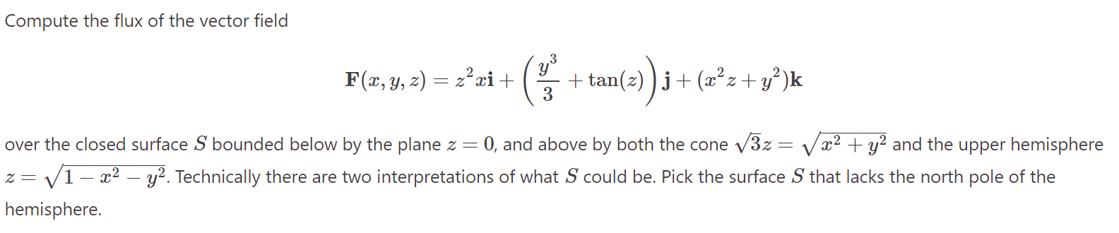 Solved Compute the flux of the vector field | Chegg.com