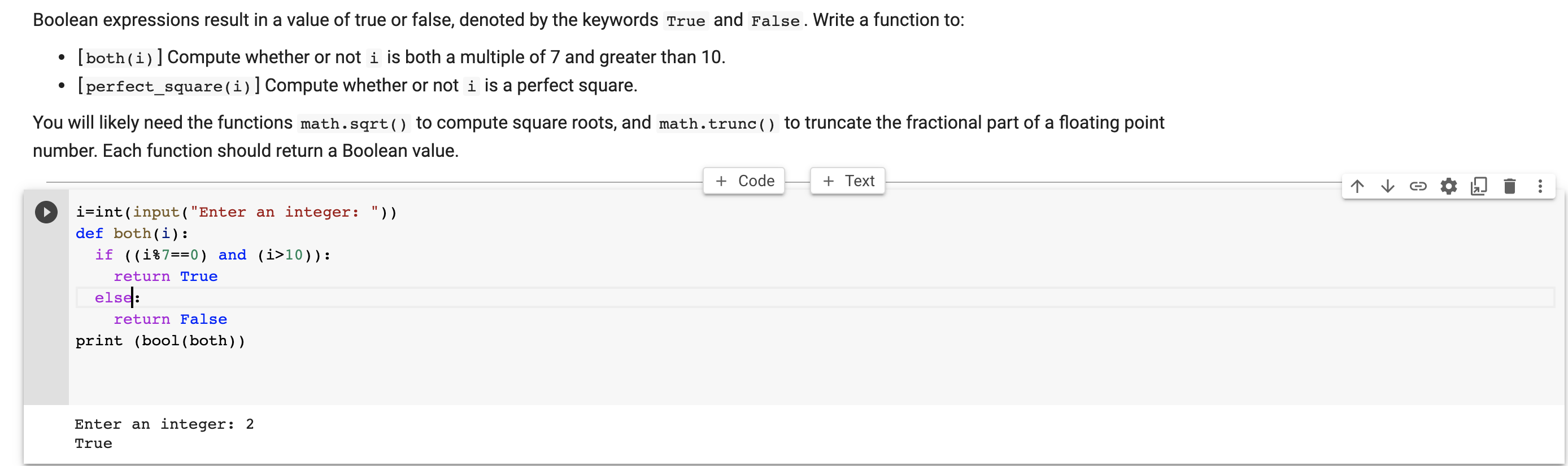 Solved PYTHON COURSE I'm trying to answer the this question | Chegg.com