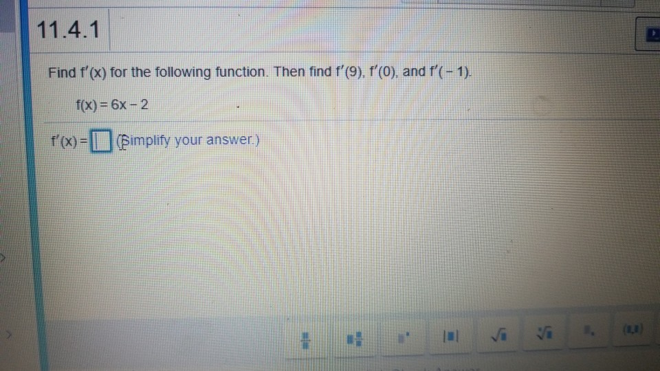 Solved 11 4 1 Find F X For The Following Function Then Chegg Solved 11 4 1 Find F X For The Following Function Then Chegg
