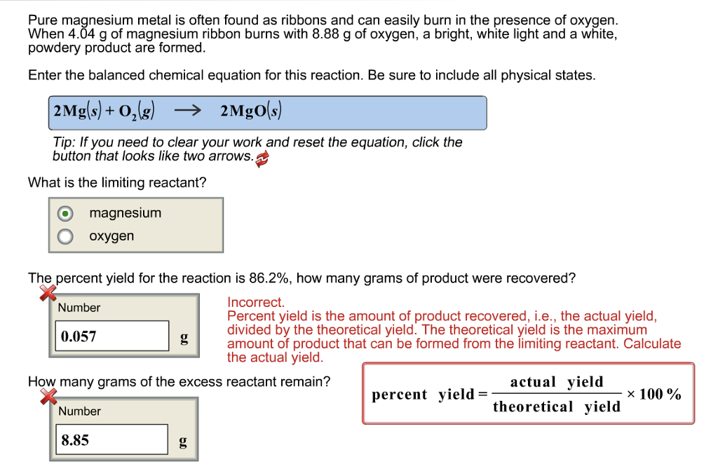 Magnesium Ribbon Reacts With Oxygen