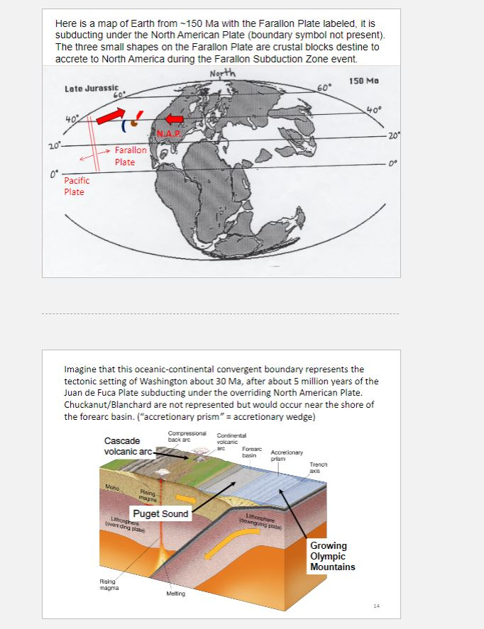 Solved It says in the Mountain Building in PNW powerpoint | Chegg.com