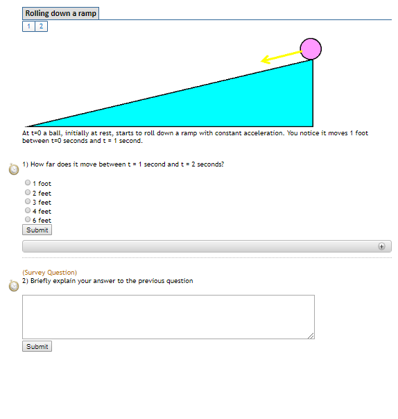 Solved Rolling down a ramp At t0 a ball, initially at rest,