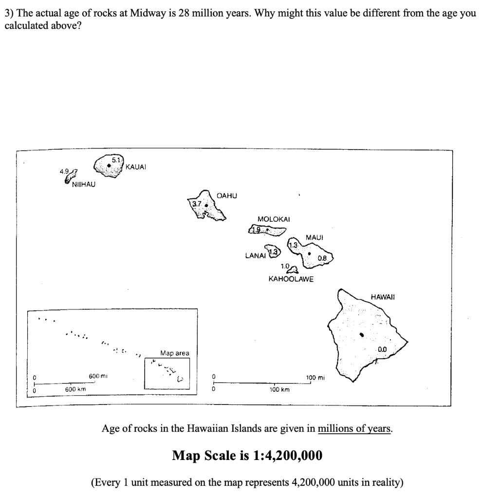 Solved Exercise 8C Hot Spot Volcanoes Using the