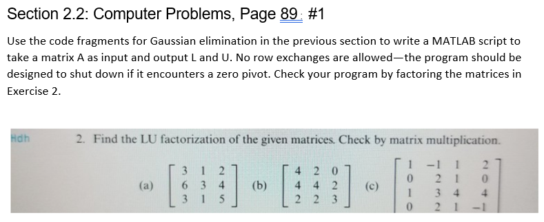 Solved Section 2.2: Computer Problems, Page 89: #1 Use the | Chegg.com