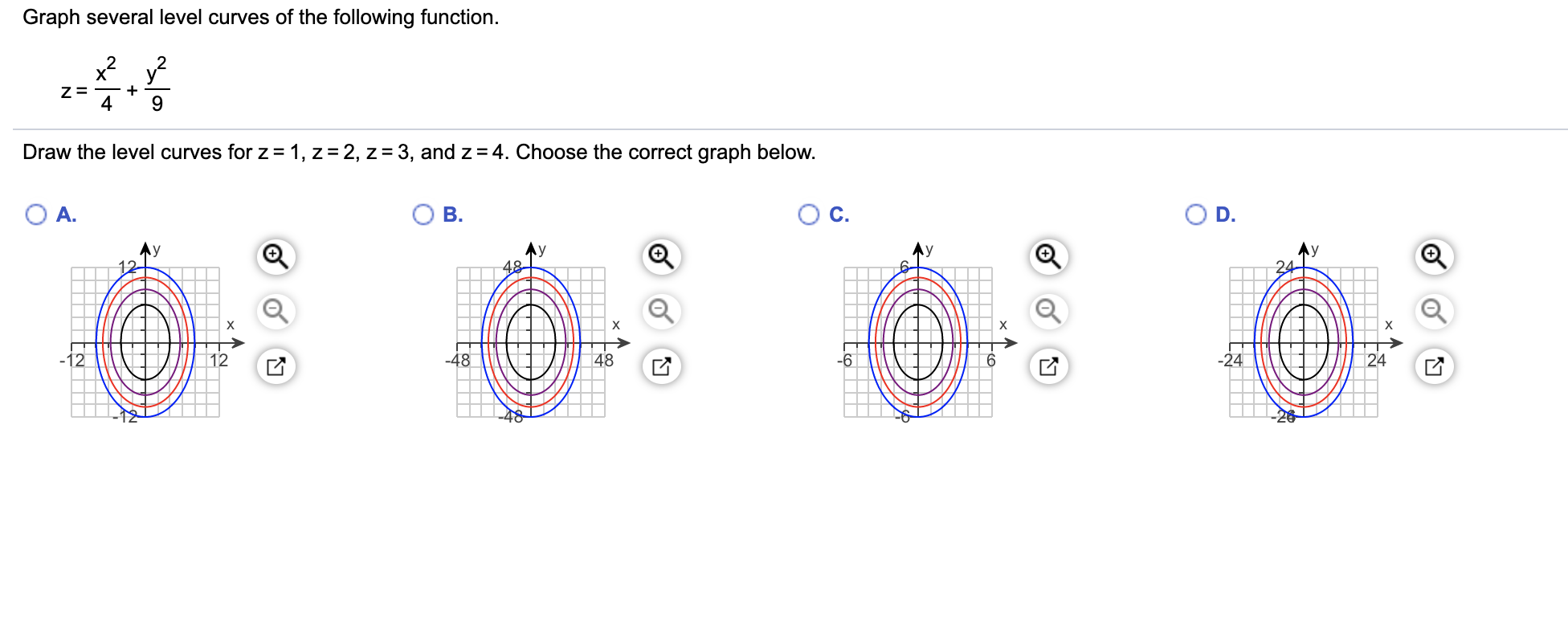 Solved Graph Several Level Curves Of The Following Function Chegg Com