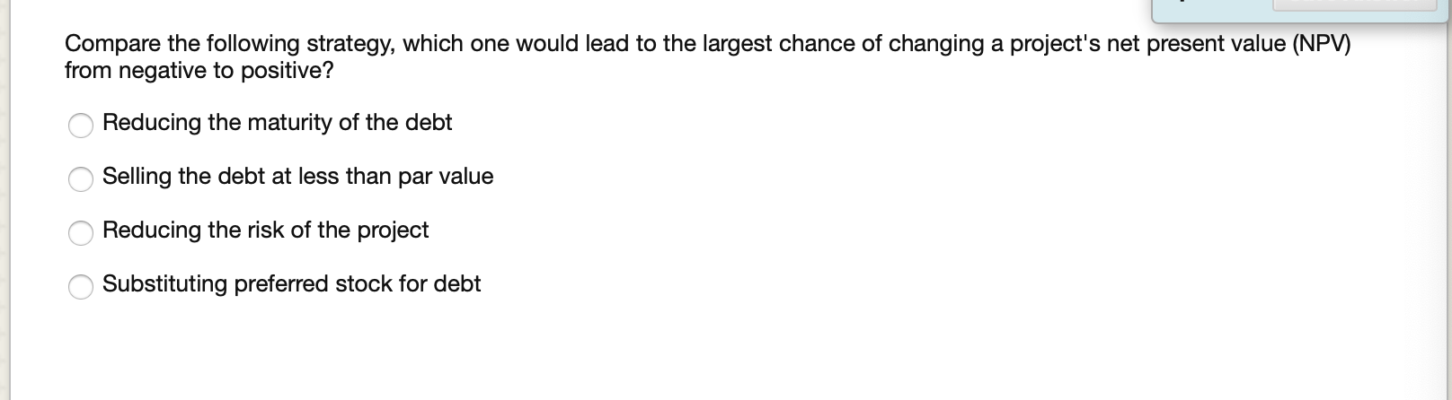 Solved Compare The Following Strategy, Which One Would Lead | Chegg.com