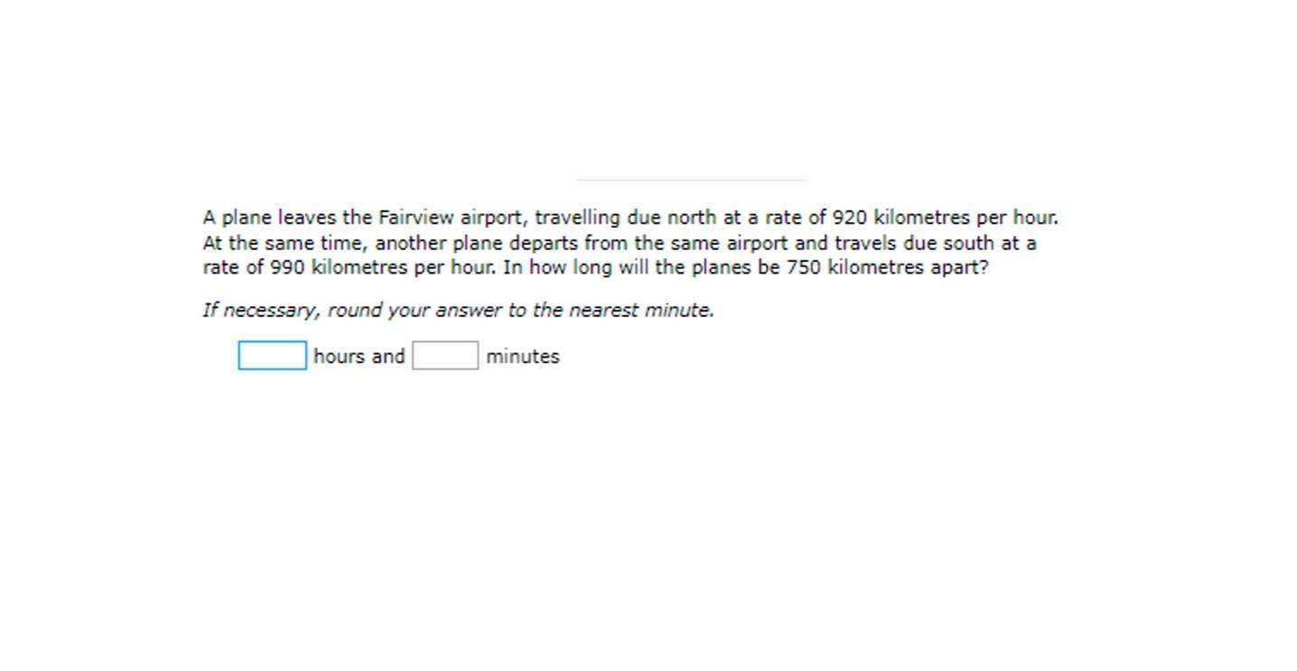 solved-a-plane-leaves-the-fairview-airport-travelling