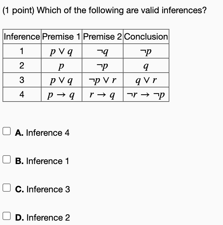 Solved (1 Point) Given A,b,c In The Domain Of All Positive | Chegg.com