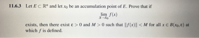 Solved Elementary real analysis Please show all | Chegg.com