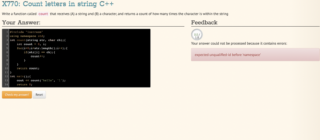 Solved Hey Hi, I Can't Figure This Coding Out.. This Is | Chegg.com