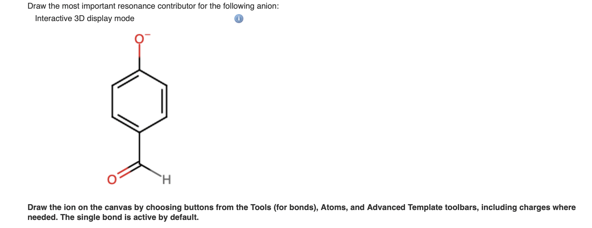 Solved Draw the most important resonance contributor for the