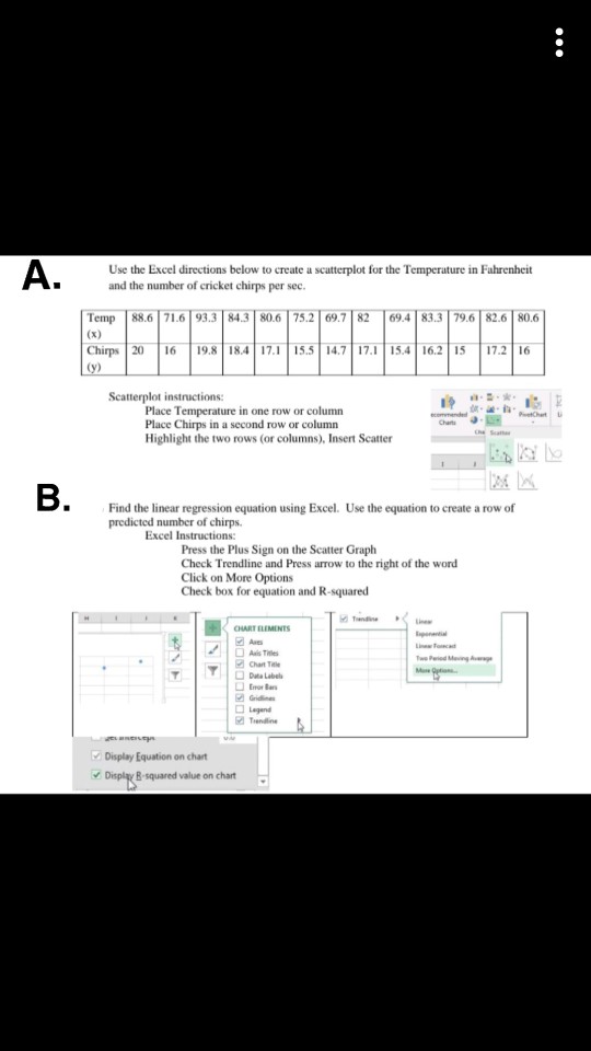 Solved please show how to solve step by step using excel. | Chegg.com