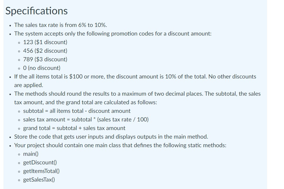 How does sales tax work on discounted goods?