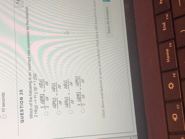 Solved Which of the following is an incorrect rate | Chegg.com