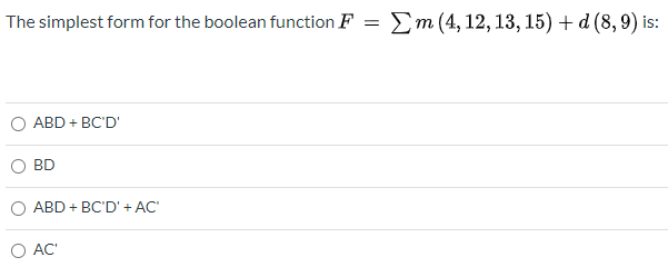 Solved Consider the following truth table. NO z 0 1 1 A B C | Chegg.com