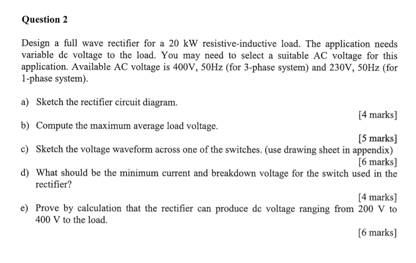 application of rectifier