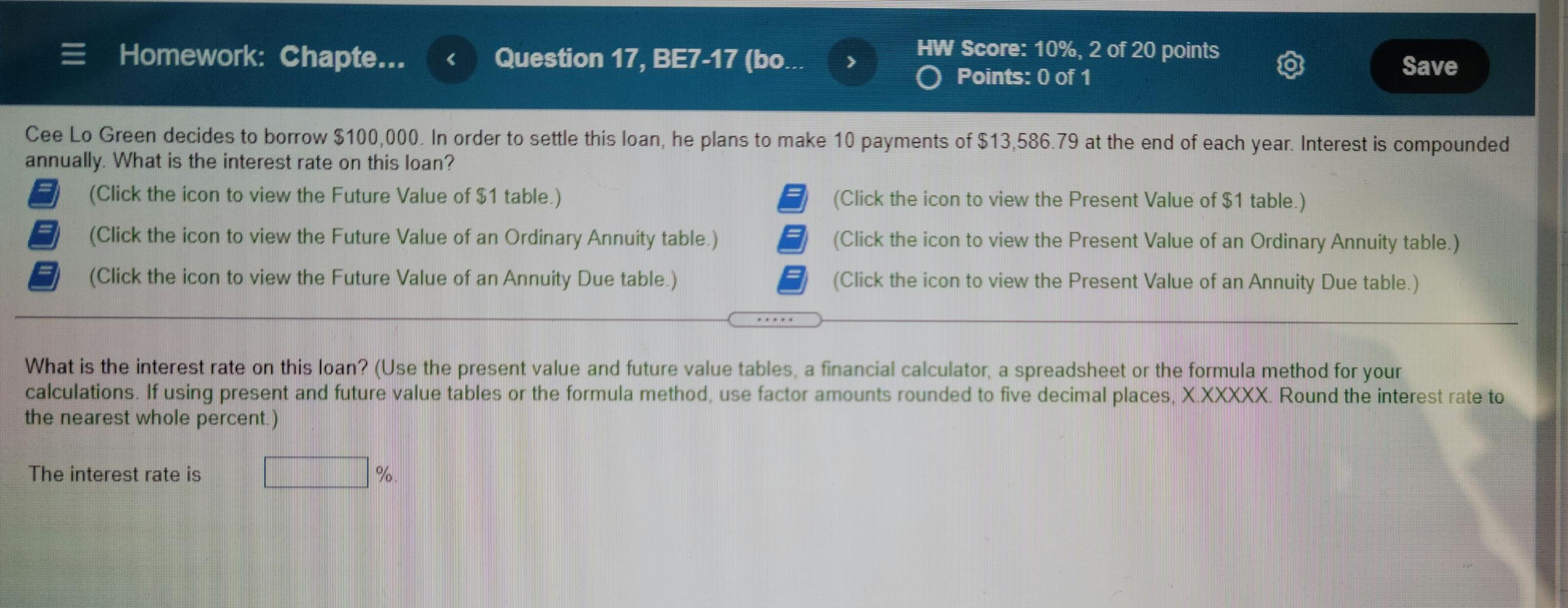 Solved = Homework: Chapte... Question 17, BE7-17 (bo... > HW | Chegg.com