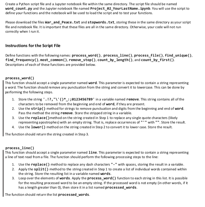 Using Python I can't figure it out the rest of the | Chegg.com