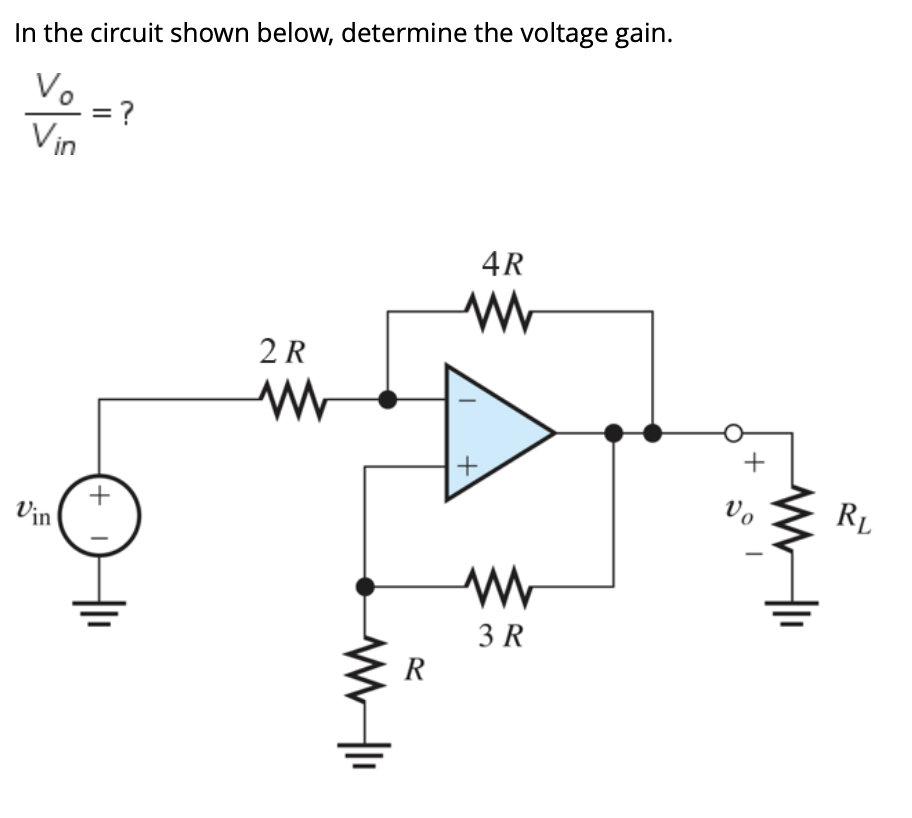 Solved In the circuit shown below, determine the voltage | Chegg.com