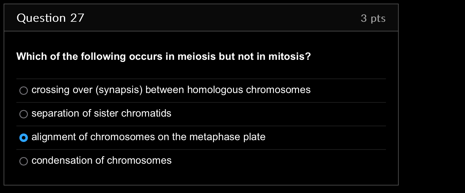 Solved Question 27 3 pts Which of the following occurs in | Chegg.com