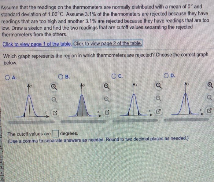 Solved Assume that the readings on the thermometers are