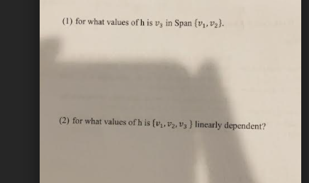 Solved 3. Given below (1) for what values of his vg in | Chegg.com