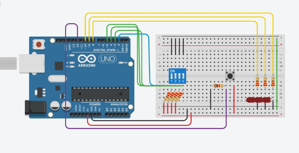 Write an Arduino code that use of the internal | Chegg.com