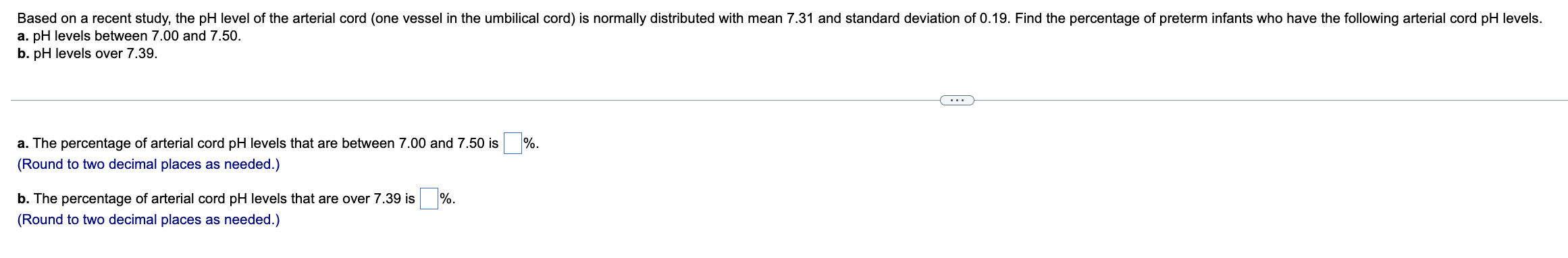 Solved Assume that the variable under consideration has a | Chegg.com