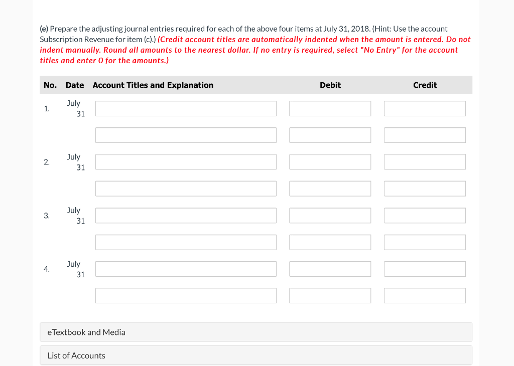Solved Current Attempt in Progress A review of the ledger of | Chegg.com