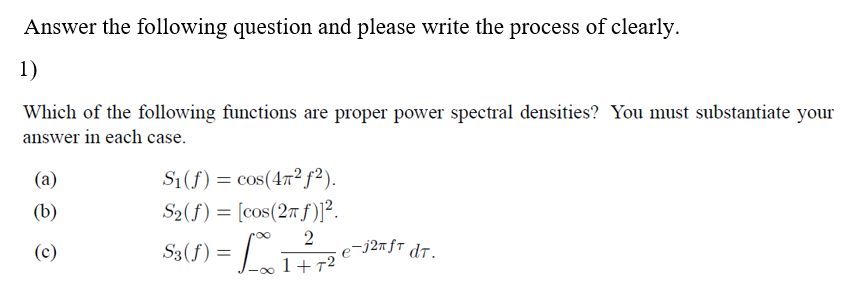 Solved Answer the following question and please write the | Chegg.com