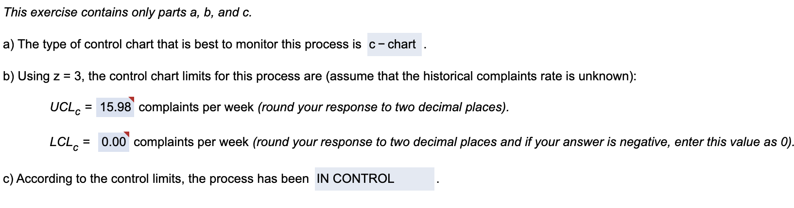 Solved This exercise contains only parts a, b, and c. a) The | Chegg.com