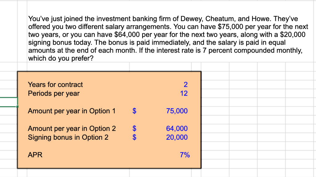 You Ve Just Joined The Investment Banking Firm Of Chegg 