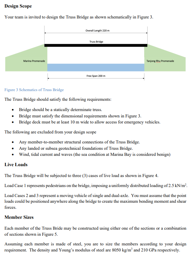 Design Scope Your team is invited to design the Truss | Chegg.com