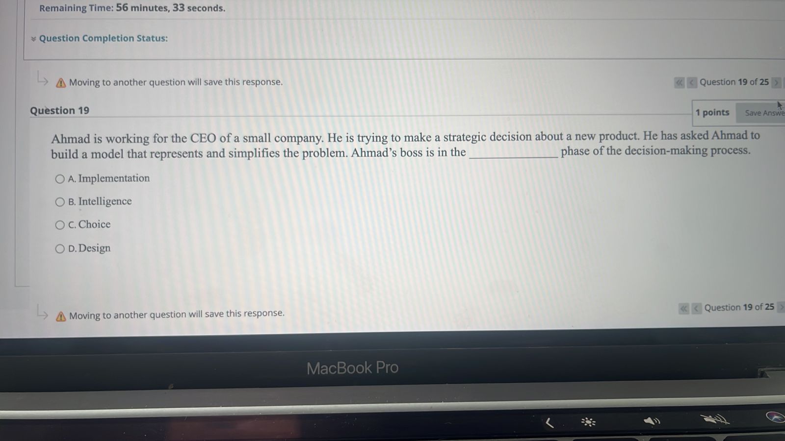 Solved Ahmad is working for the CEO of a small company. He | Chegg.com