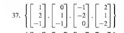 Solved A linearly dependent set is given/ Write some vector | Chegg.com