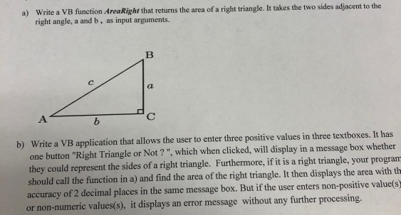 Solved Please help me create a code using Visual Basics | Chegg.com